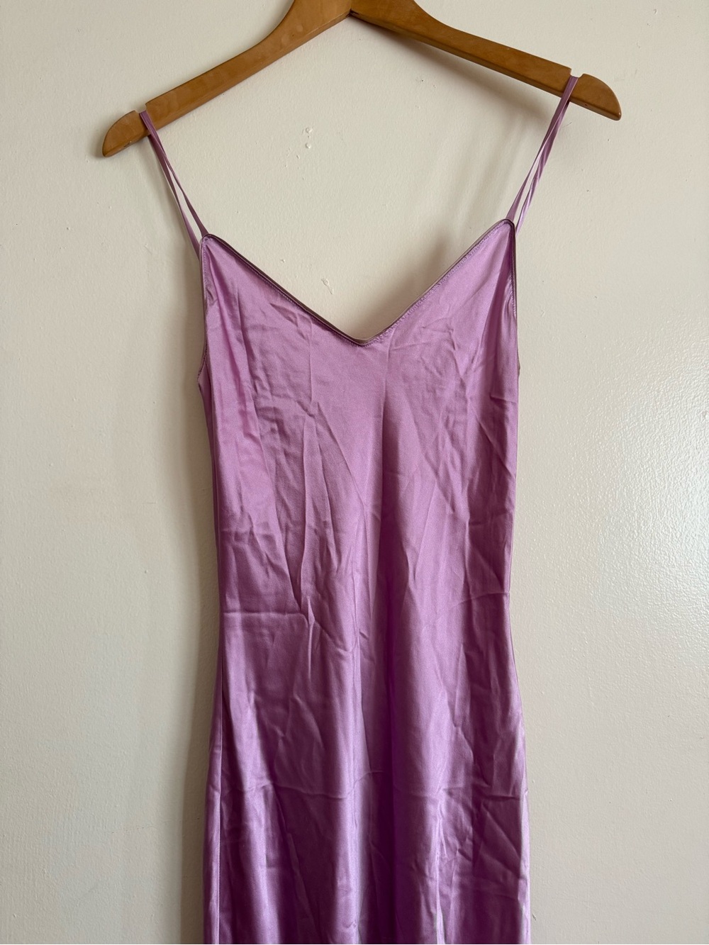 SABLYN Taylor Silk Slip Dress in Orchid & Dusty Mauve Pink - Picture 3 of 9